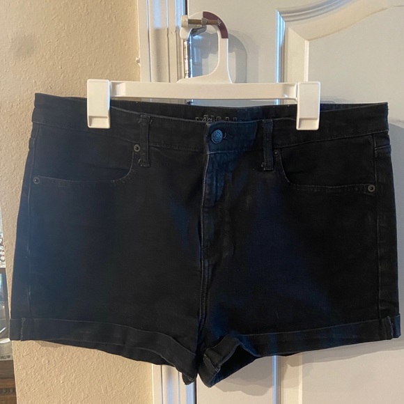 2-4-1 BLACK MID-RISE SIZE 14 (LOFT) / BLACK HIGH WAIST SIZE 16/33R (WILD FABLE) - Picture 4 of 8